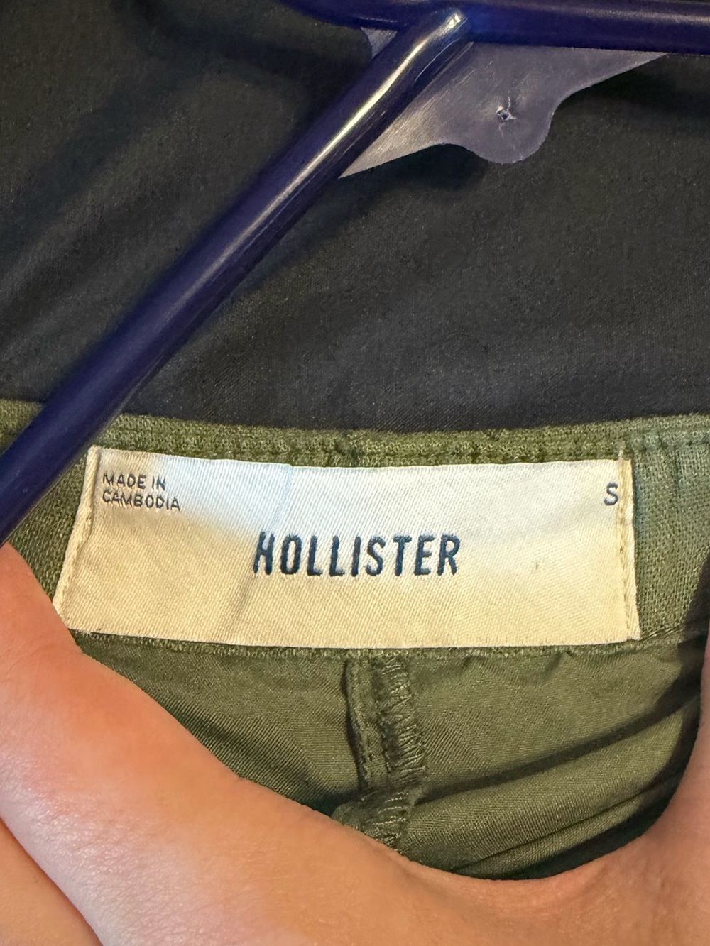 💚 Hollister Olive Green low-rise Skort - Size Small - Picture 4 of 4